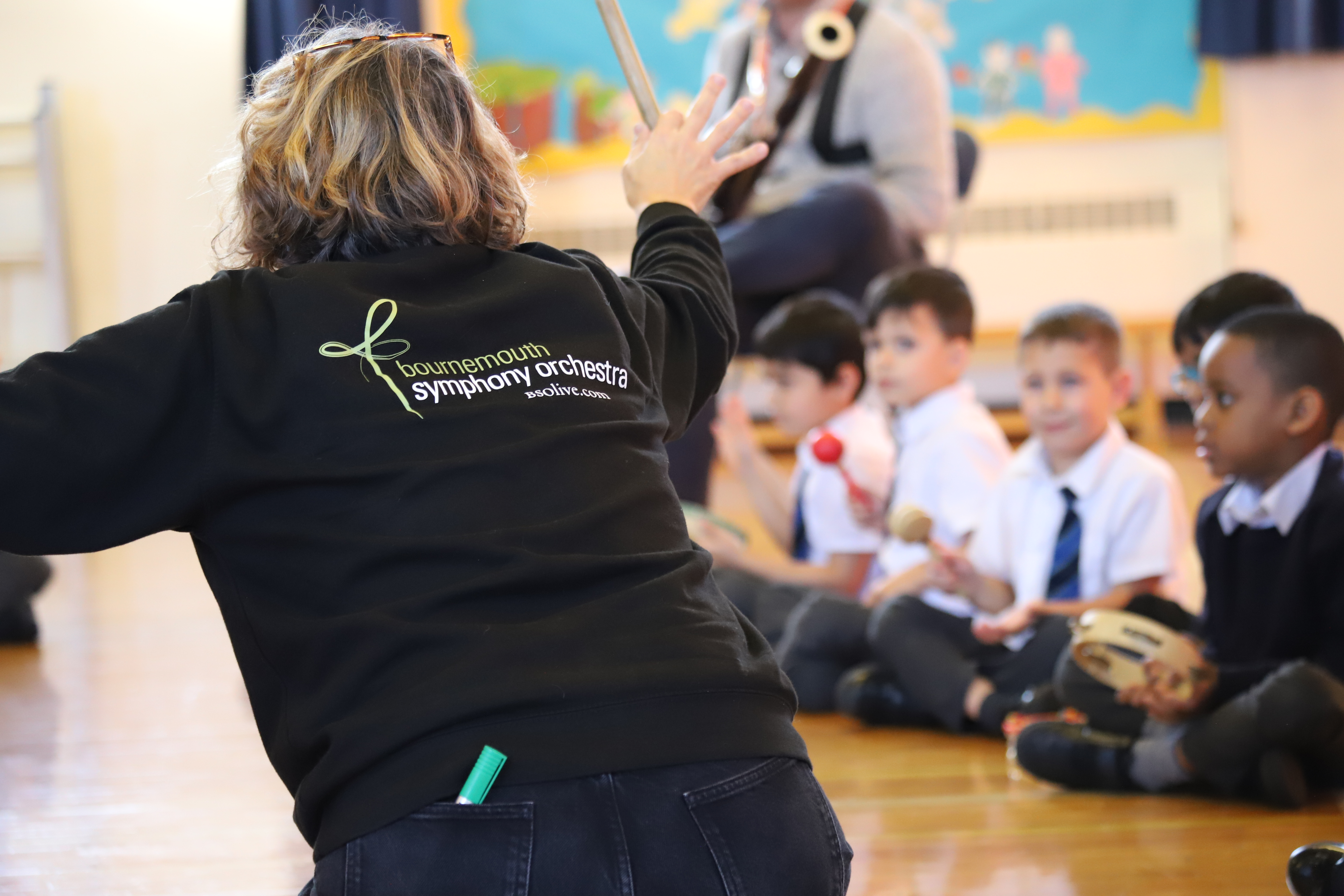 Primary Teacher CPD workshop with Bournemouth Symphony Orchestra