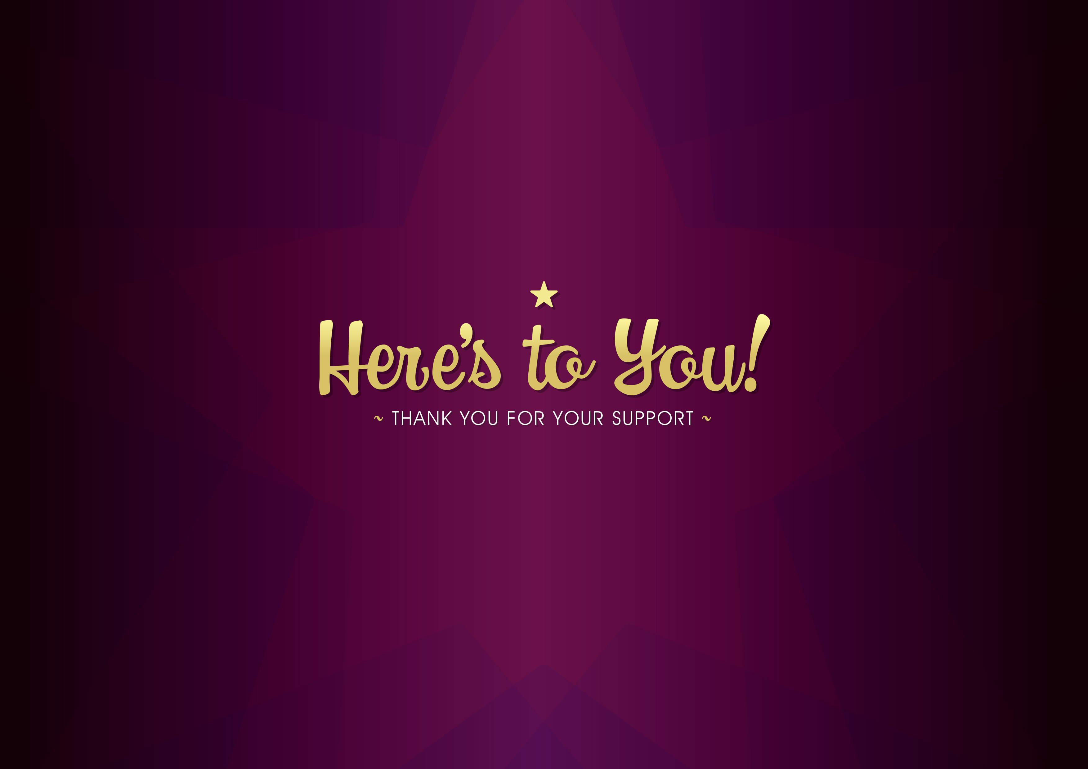 Here's to you logo 